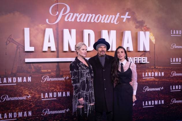 Premiere 2. Staffel LANDMAN Billy Bob Thornton Demi Moore Ali Larter Europapremiere der 2. Staffel von LANDMAN im Kino Zoo Palast in Berlin Copyright: xEventpressxFuhrx