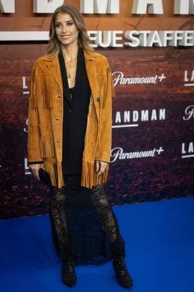 Premiere 2. Staffel LANDMAN Cathy Hummels Europapremiere der 2. Staffel von LANDMAN im Kino Zoo Palast in Berlin Copyright: xEventpressxFuhrx