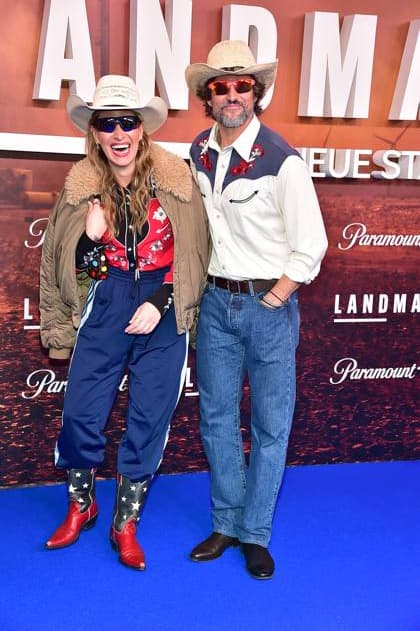 Europapremiere von landmann Evelyn Weigert, Tom Beck Ankunft roter Teppich zur Europapremiere von landmann .in berlin am 14.11,2025