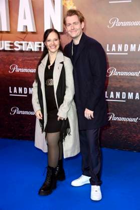 Nadja Jo Klapper und Johannes Heinrichs bei der Europapremiere der 2. Staffel der Paramount Serie Landman im Zoo Palast. Berlin, 14.11.2025