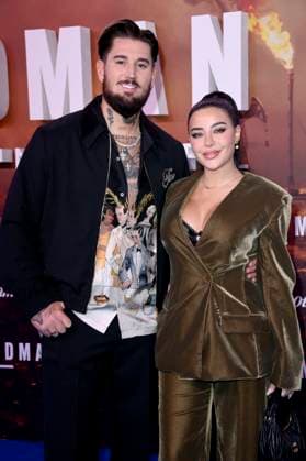 Mike Heiter und Leyla Lahouar bei der Europapremiere der 2. Staffel der Paramount Serie Landman im Zoo Palast. Berlin, 14.11.2025