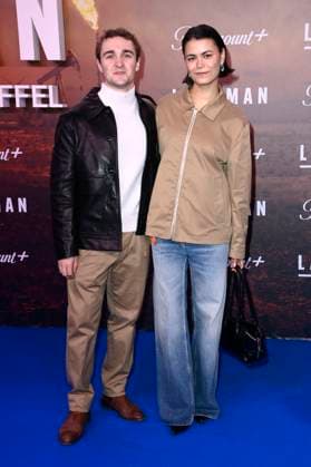 Luis Vorbach und Tomomi Themann bei der Europapremiere der 2. Staffel der Paramount Serie Landman im Zoo Palast. Berlin, 14.11.2025