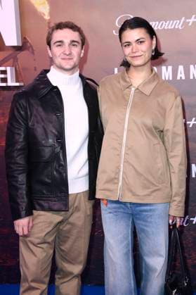Luis Vorbach und Tomomi Themann bei der Europapremiere der 2. Staffel der Paramount Serie Landman im Zoo Palast. Berlin, 14.11.2025