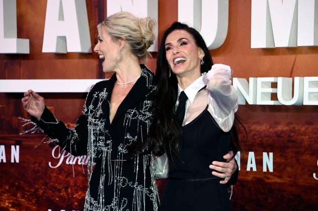 Ali Larter und Demi Moore bei der Europapremiere der 2. Staffel der Paramount Serie Landman im Zoo Palast. Berlin, 14.11.2025