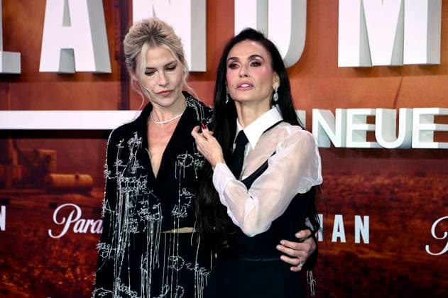 Ali Larter und Demi Moore bei der Europapremiere der 2. Staffel der Paramount Serie Landman im Zoo Palast. Berlin, 14.11.2025