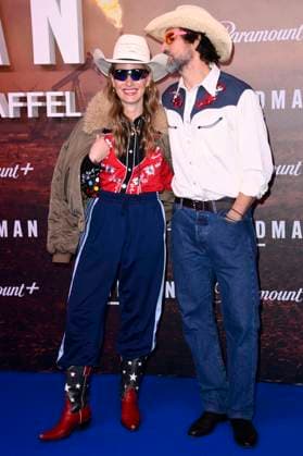 Evelyn Weigert und Tom Beck bei der Europapremiere der 2. Staffel der Paramount Serie Landman im Zoo Palast. Berlin, 14.11.2025