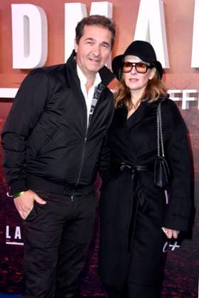 Andreas Elsholz und Denise Zich bei der Europapremiere der 2. Staffel der Paramount Serie Landman im Zoo Palast. Berlin, 14.11.2025