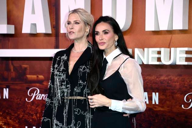 Ali Larter und Demi Moore bei der Europapremiere der 2. Staffel der Paramount Serie Landman im Zoo Palast. Berlin, 14.11.2025