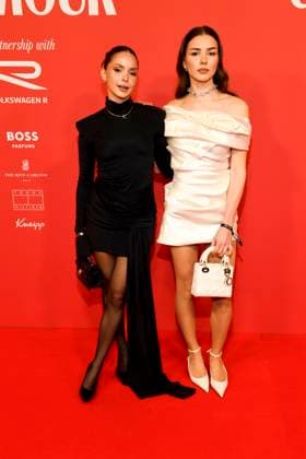 abb GlamourWomen- Andrea Subotic und LYZA zu Gast auf dem roten Teppich bei den 3. GLAMOUR WOMEN OF THE YEAR AWARD im The Ritz Carlton Hotel Berlin am 14.11.2025 in Berlin Berlin Deutschland