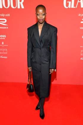 abb GlamourWomen- Florence Kasumba Schauspielerin zu Gast auf dem roten Teppich bei den 3. GLAMOUR WOMEN OF THE YEAR AWARD im The Ritz Carlton Hotel Berlin am 14.11.2025 in Berlin Berlin Deutschland