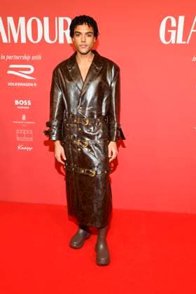 abb GlamourWomen- Lamin Leroy Gibba zu Gast auf dem roten Teppich bei den 3. GLAMOUR WOMEN OF THE YEAR AWARD im The Ritz Carlton Hotel Berlin am 14.11.2025 in Berlin Berlin Deutschland