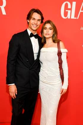 abb GlamourWomen- Arne-Carlos Böttcher Noettcher und Viviana zu Gast auf dem roten Teppich bei den 3. GLAMOUR WOMEN OF THE YEAR AWARD im The Ritz Carlton Hotel Berlin am 14.11.2025 in Berlin Berlin Deutschland