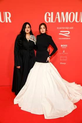 abb GlamourWomen- Sarah Mardini und Yusra Mardini zu Gast auf dem roten Teppich bei den 3. GLAMOUR WOMEN OF THE YEAR AWARD im The Ritz Carlton Hotel Berlin am 14.11.2025 in Berlin Berlin Deutschland