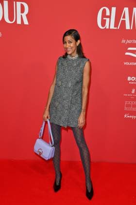 Rabea Schif bei der Ankunft zu der Verleihung des dritten Glamour Women of the Year Awards im The Ritz Carlton Hotel in Berlin 14.11.2025