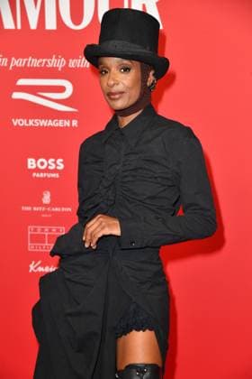 Lindiwe Suttle Mueller-Westernhagen bei der Ankunft zu der Verleihung des dritten Glamour Women of the Year Awards im The Ritz Carlton Hotel in Berlin 14.11.2025