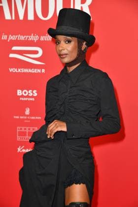 Lindiwe Suttle Mueller-Westernhagen bei der Ankunft zu der Verleihung des dritten Glamour Women of the Year Awards im The Ritz Carlton Hotel in Berlin 14.11.2025