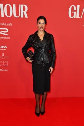 Jessica De Oliveira bei der Ankunft zu der Verleihung des dritten Glamour Women of the Year Awards im The Ritz Carlton Hotel in Berlin 14.11.2025
