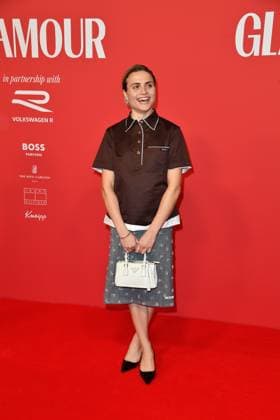 Mala Emde bei der Ankunft zu der Verleihung des dritten Glamour Women of the Year Awards im The Ritz Carlton Hotel in Berlin 14.11.2025
