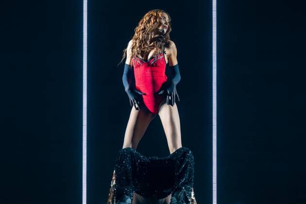 Music Concert - Elodie - Show 2025 Elodie performs live on stage during Elodie - Show 2025, Music Concert in Padova, Italy, November 12 2025 Padova Kione Arena Italy Copyright: xAlessioxMarinix xLiveMediax LPM_2143719