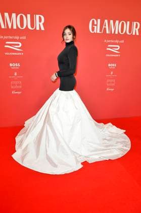 Yusra Mardini bei der Verleihung des Glamour Women of the Year Award 2025 im The Ritz Carlton Hotel. Berlin, 14.11.2025