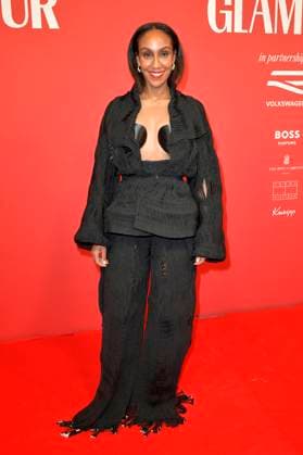 Hadnet Tesfai bei der Verleihung des Glamour Women of the Year Award 2025 im The Ritz Carlton Hotel. Berlin, 14.11.2025