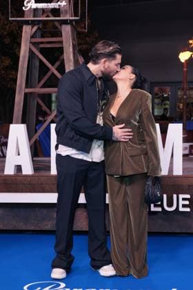 14.11.2025 , Mike Heiter und Leyla Lahouar zur Europapremiere von Landman - Staffel2, Zoo Palast, Berlin, Berlin