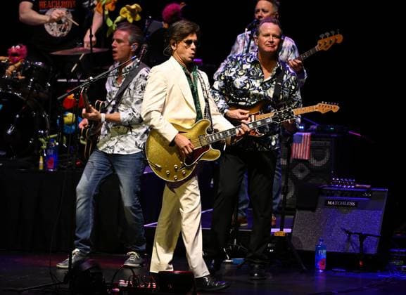 HOLLYWOOD FL - NOVEMBER 14: The Beach Boys perform during The Sounds of Summer Tour at Hard Rock Live at the Seminole Hard Rock Hotel & Casino on November 14, 2025 in Hollywood, Florida. Copyright: xmpi04x