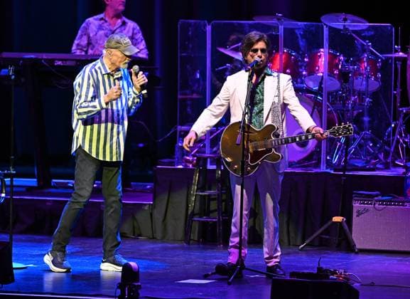 HOLLYWOOD FL - NOVEMBER 14: The Beach Boys perform during The Sounds of Summer Tour at Hard Rock Live at the Seminole Hard Rock Hotel & Casino on November 14, 2025 in Hollywood, Florida. Copyright: xmpi04x