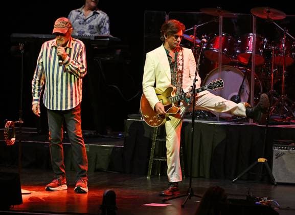 HOLLYWOOD FL - NOVEMBER 14: The Beach Boys perform during The Sounds of Summer Tour at Hard Rock Live at the Seminole Hard Rock Hotel & Casino on November 14, 2025 in Hollywood, Florida. Copyright: xmpi04x