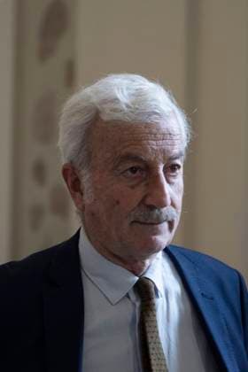 ITALY - ACTOR LEAVES AT THE END IF POPE LEO XIV WITH ARTISTS FROM THE WORL OF CINEMA AT THE VATICAN - 2025 11 15 Italy, Rome, Vatican, 2025 11 15. leaves at the end of an audience of Pope Leo XIV with artists from the world of cinema at the Vatican. More than 100 film industry professionals, whether actors, directors or producers, were received by the pope inside the Apostolic Palace. EDITORIAL USE ONLY - NO BOOKS Copyright: xALESSIAxGIULIANIx