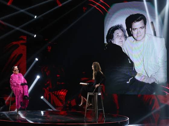 Rome: Rai studios, formerly Dear, TV show Belve. Pictured: Francesca Fagnani, Cristiano Malgioglio  Copyright: xMarcoxProvvisionatox xipa-agency.netx xMarcoxProvvisionatox IPA_Agency_IPA67991179