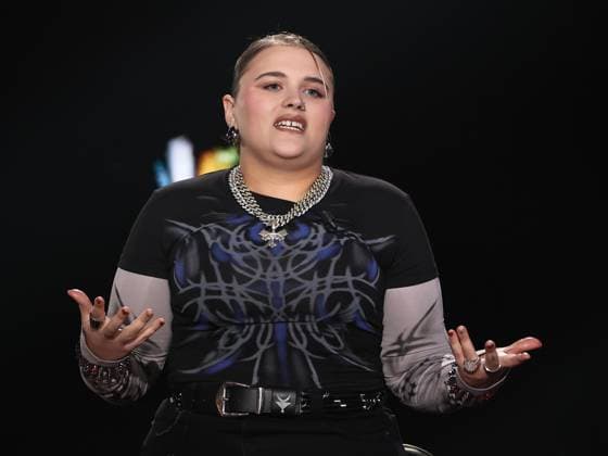 Rome: Rai studios, formerly Dear, TV show Belve. Pictured: BigMama  Copyright: xMarcoxProvvisionatox xipa-agency.netx xMarcoxProvvisionatox IPA_Agency_IPA67991607