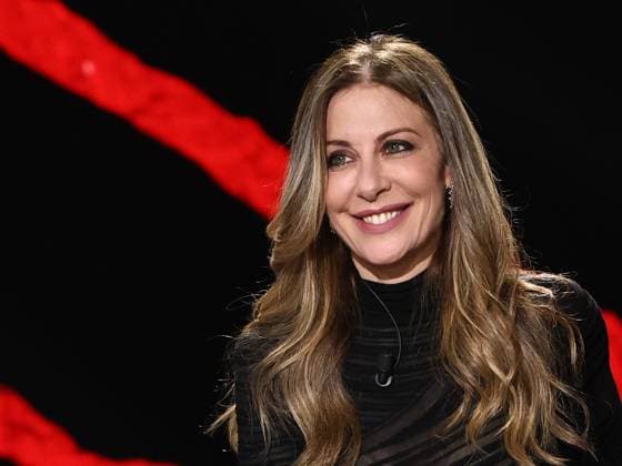 Rome: Rai studios, formerly Dear, TV show Belve. Pictured: Francesca Fagnani  Copyright: xMarcoxProvvisionatox xipa-agency.netx xMarcoxProvvisionatox IPA_Agency_IPA67992055