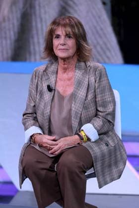 November 15, 2025, Milan, Rome, Italy: TV show TV Talk, Rai 3. Pictured: Lella Costa . Milan, Italy 15 November 2025 Milan Italy  - ZUMAa289 20251115_zia_a289_202 Copyright: xAgfx
