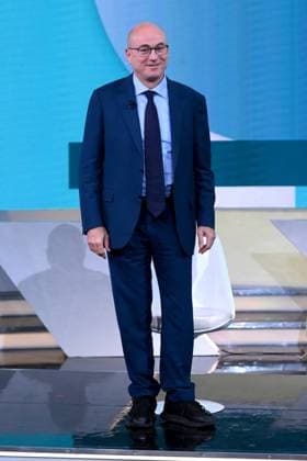 November 15, 2025, Milan, Rome, Italy: TV show TV Talk, Rai 3. Pictured: Aldo Cazzullo . Milan, Italy 15 November 2025 Milan Italy  - ZUMAa289 20251115_zia_a289_211 Copyright: xAgfx