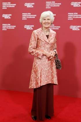 15.11.2025, Friede Springer, beim 24. Preis fuer Verstaendigung und Toleranz im Juedischen Museum in Berlin, Berlin Deutschland, Germany