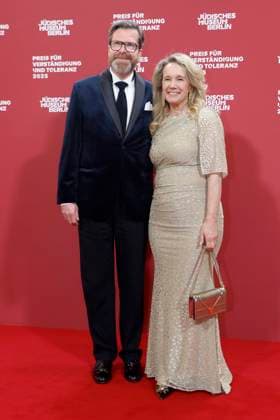 15.11.2025, Anselm Rose und Sarah Wedl-Wilson beim 24. Preis fuer Verstaendigung und Toleranz im Juedischen Museum in Berlin, Berlin Deutschland, Germany