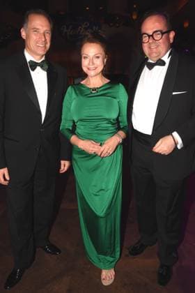 Peter Inselkammer Gastronom Wiesnwirtesprecher Ulrike Grimm Stadtraetin Clemens Baumgaertner Wirtschaftsreferent a.D Muenchen 15.11.2025 Bayerischer Hof Narrhalla Hofballl Foto Muenchen