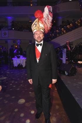 Matthias Stolz Neuer Narrhalla Faschings Praesident Muenchen 15.11.2025 Bayerischer Hof Narrhalla Hofballl Foto Muenchen