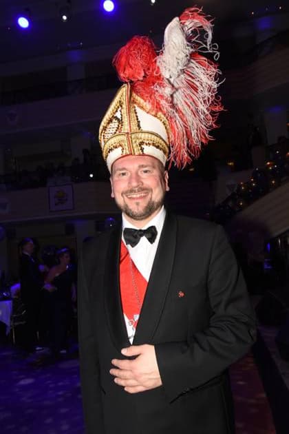 Matthias Stolz Neuer Narrhalla Faschings Praesident Muenchen 15.11.2025 Bayerischer Hof Narrhalla Hofballl Foto Muenchen