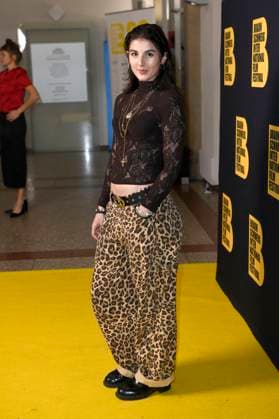 Bella Lochmann bei der Preisverleihung vom 39. Braunschweig International Film Festival im Staatstheater. Braunschweig, 15.11.2025