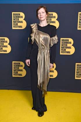 Sandra Hüller bei der Preisverleihung vom 39. Braunschweig International Film Festival im Staatstheater. Braunschweig, 15.11.2025