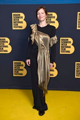 Sandra Hüller bei der Preisverleihung vom 39. Braunschweig International Film Festival im Staatstheater. Braunschweig, 15.11.2025