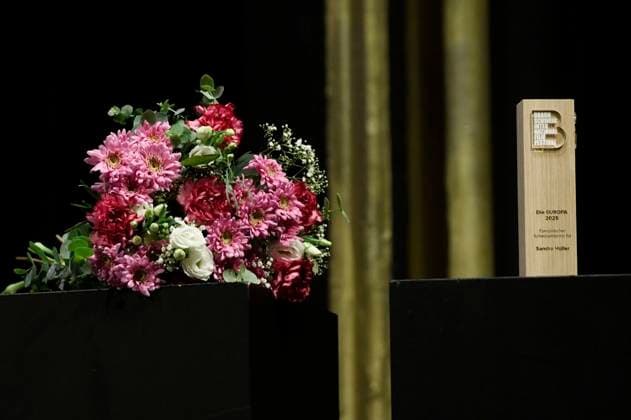 Der Hauptpreis Die Europa bei der Preisverleihung vom 39. Braunschweig International Film Festival im Staatstheater. Braunschweig, 15.11.2025
