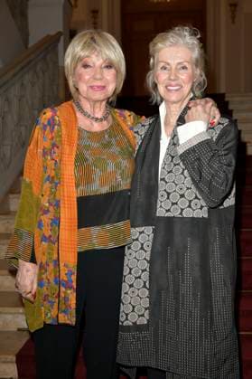 Judy Winter und Marika George bei der 8. Verleihung des Götz George Preises 2025 im Kaiserin-Friedrich-Haus. Berlin, 15.11.2025