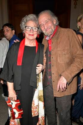 Peggy Lukac und Michael Mendl bei der 8. Verleihung des Götz George Preises 2025 im Kaiserin-Friedrich-Haus. Berlin, 15.11.2025