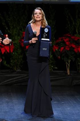 Monte Carlo, 22nd Monte-Carlo Film Festival De La Comédie. Awards ceremony. Pictured: Claudia Gerini.  Copyright: xManuelexMangiarottix xipa-agency.netx xComix xMangiarottix IPA_Agency_IPA68017909