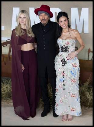 . 16 11 2025. London, United Kingdom. Ali Larter, Billy Bob Thornton and Demi Moore at the Landman Season 2 premiere in London.  xStephenxLockx xi-Imagesx IIM-26381-0047
