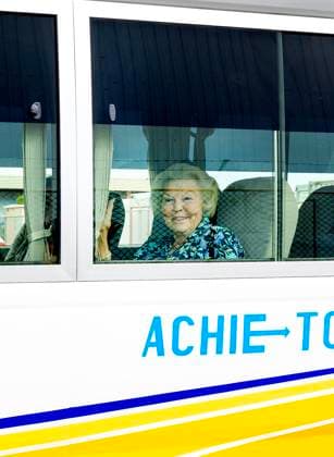 16-11-2025 Bonaire Princess Beatrix arrived at the Bonaire Flamingo International Airport for her 2 day visit to the island of Bonaire. Â  Copyright: xPPEx
