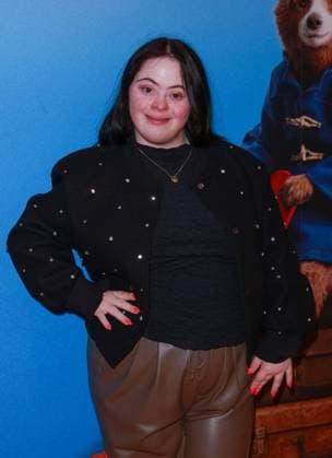 Celebrities At The Paddington Bear Festive Experience VIP Day In London - 16 Nov 2025 Ellie Goldstein seen attending The Paddington Bear Festive Experience VIP Day at County Hall in London. London United Kingdom Copyright: xBrettxCovex xSOPAxImagesx Ellie BDC_6212